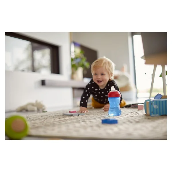 Philips Avent Scf802/01 Mavi Yumuşak Uçlu Alıştırma Bardağı 300 Ml - Görsel 7
