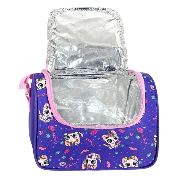 Waddell 1018 Kedi Desenli Termoslu Beslenme Çantası - Görsel 4