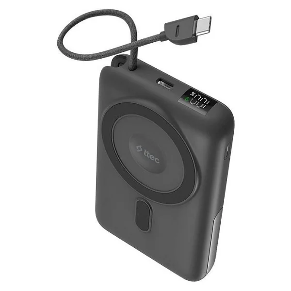 Ttec Recharger M Lcd 2bb230gr 10000 mAh Magsafe Powerbank - Görsel 9