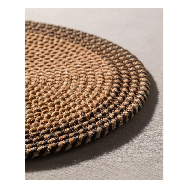 Madame Coco Alsace Masa Runner - Naturel/Siyah - Görsel 2
