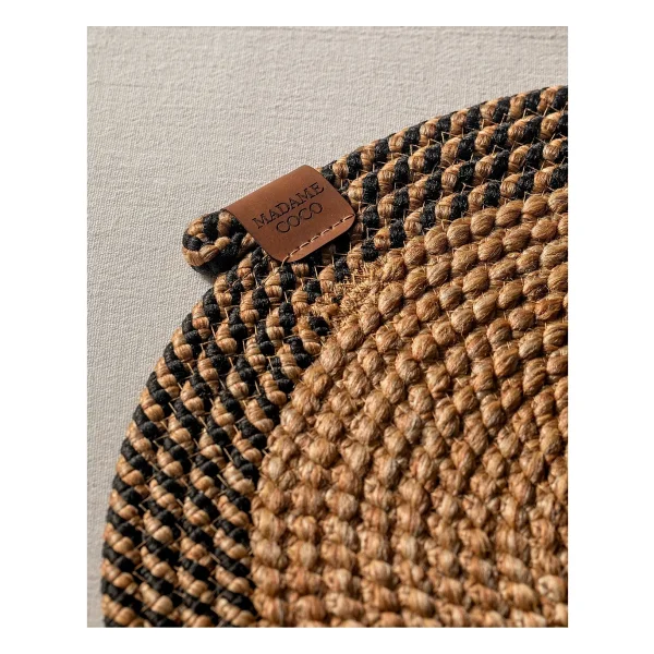 Madame Coco Alsace Masa Runner - Naturel/Siyah - Görsel 3