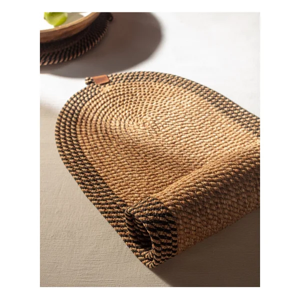 Madame Coco Alsace Masa Runner - Naturel/Siyah - Görsel 4