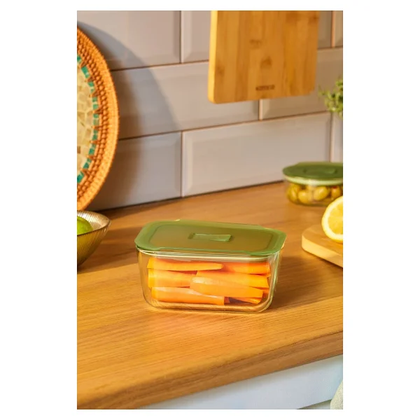 Karaca Green 800 Ml Dikdörtgen Cam Saklama Kabı - Görsel 5
