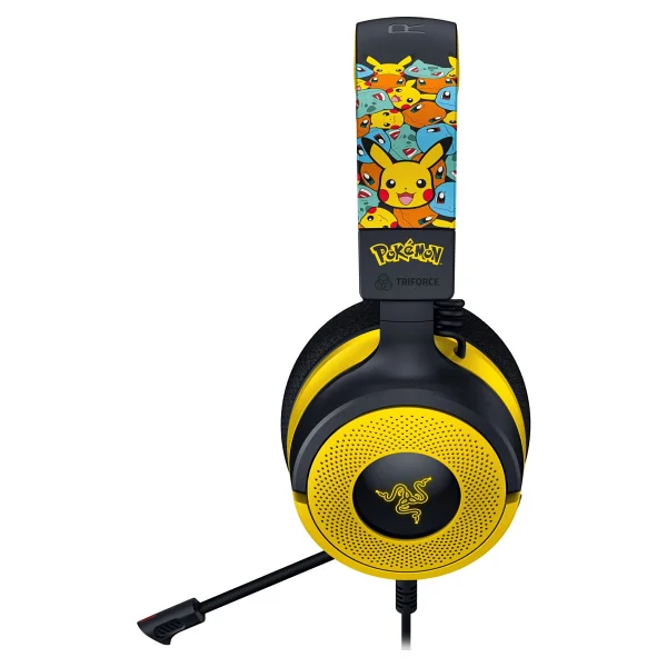 Razer Kraken V4 X Pokemon Edition Rz04-05180300-R3m1 RGB 7.1 USB Kablolu Kulak Üstü Oyuncu Kulaklığı - Görsel 6