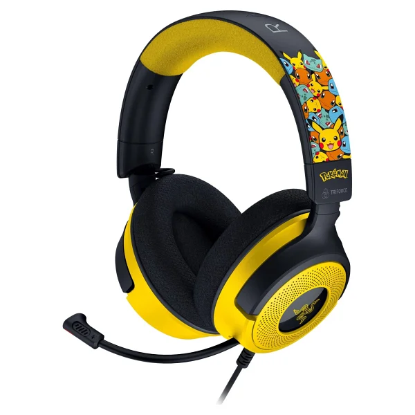 Razer Kraken V4 X Pokemon Edition Rz04-05180300-R3m1 RGB 7.1 USB Kablolu Kulak Üstü Oyuncu Kulaklığı - Görsel 5