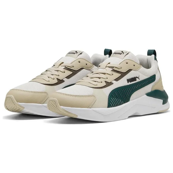 Puma X-Ray 3 Lt 400229-11 Bej-Yeşil Sneaker - Görsel 2