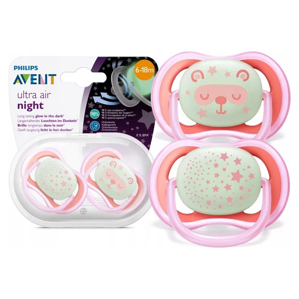 Philips Avent Scf376 Ultra Air Night 6-18 Ay 2'li Emzik - Görsel 10