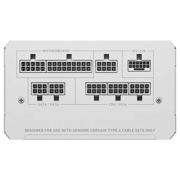 Corsair Rm1000e Cp-9020294-Eu Gen5.1 1000 W Beyaz Power Supply - Görsel 9