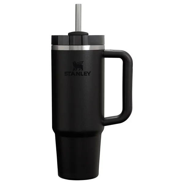 Stanley Quencher Siyah 0.89 Lt Pipetli Termos Bardak - Görsel 5