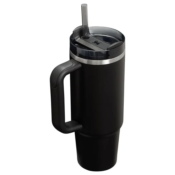 Stanley Quencher Siyah 0.89 Lt Pipetli Termos Bardak - Görsel 6