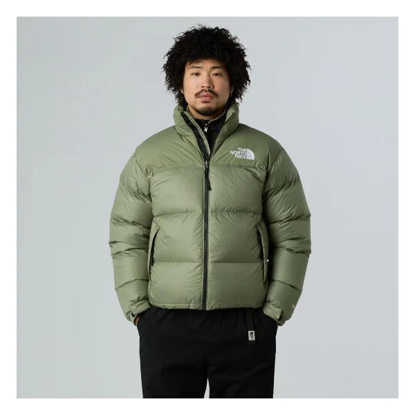 The North Face 1996 Retro Nuptse NF0A3C8DBO91 Kaz Tüyü Su Yeşili Erkek Şişme Mont - Görsel 3