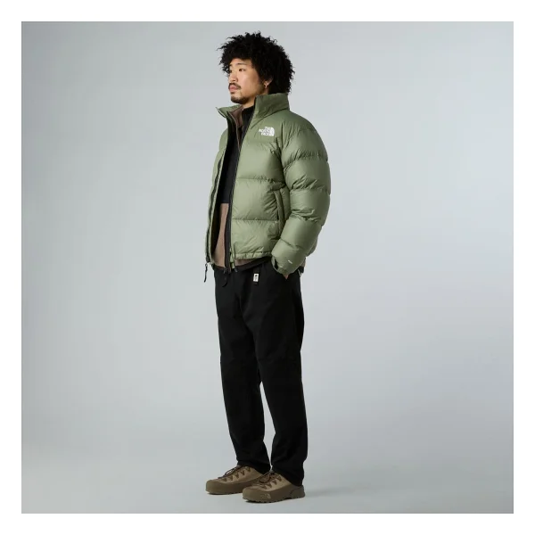 The North Face 1996 Retro Nuptse NF0A3C8DBO91 Kaz Tüyü Su Yeşili Erkek Şişme Mont - Görsel 4