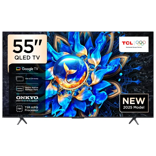 Tcl 55t8c 4K Ultra HD 55" 140 Ekran Uydu Alıcılı Google Smart QLED TV - Görsel 8