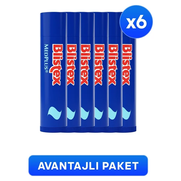 Blistex Kuruyan ve Çatlayan Dudaklara Yoğun Bakım Medplus Stick 6 x 4.25 G - Görsel 2