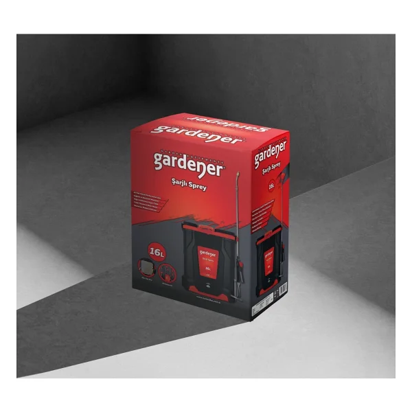 Gardener 165516 16 Lt Akülü Sırt Tipi İlaçlama Pompası - Görsel 3