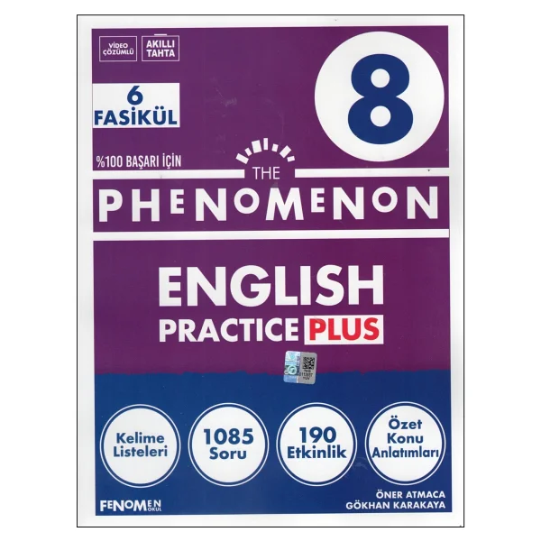 Fenomen Okul Yayınları 8. Sınıf The Phenomenon Englısh Practıce Plus (6 Fasikül) - Görsel 2