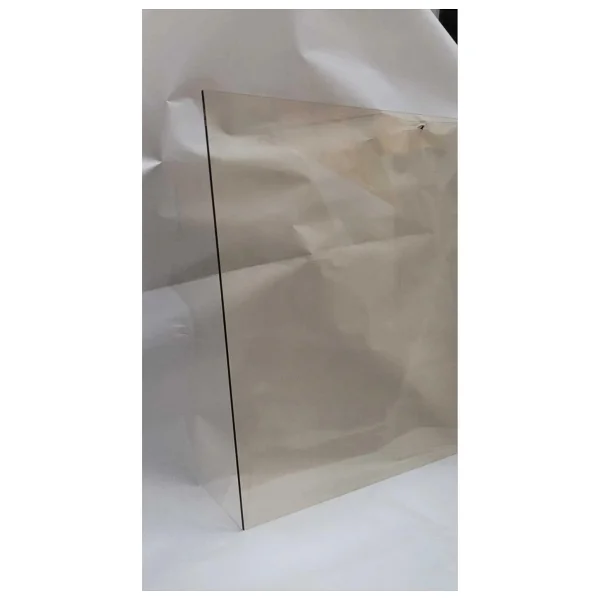 24.5 X 21.5 Yüksek Isıya Dayanıklı Şömine Kuzine Soba Camı 4 Mm - Seramik Cam Bal Rengi, Şeffaf - Görsel 2