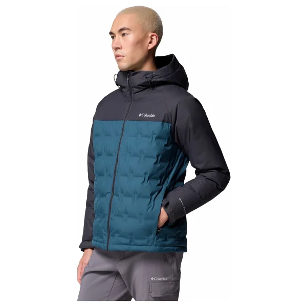 Columbia Grand Trek Iıı Down Wm7857 Kapüşonlu Erkek Şişme Mont - Görsel 3