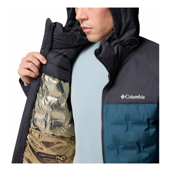 Columbia Grand Trek Iıı Down Wm7857 Kapüşonlu Erkek Şişme Mont - Görsel 5