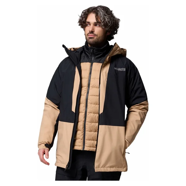 Columbia Winter District Iı Interchange 3 İn 1 Wo2454 Kapüşonlu Erkek Kayak Montu - Görsel 4