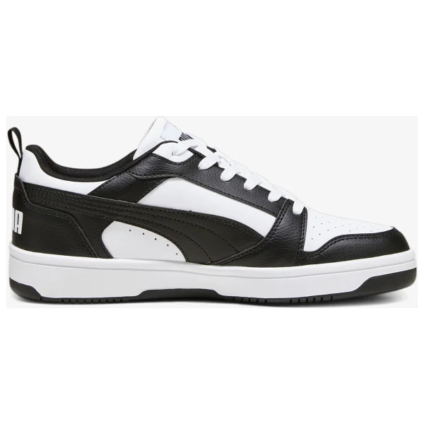 Puma Rebound V6 Low 392328-01 Siyah-Beyaz Spor Ayakkabı - Görsel 9