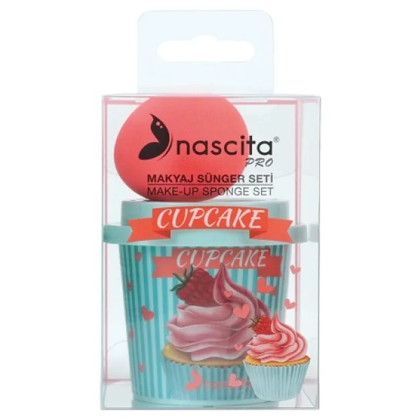 Nascita Cupcake Makyaj Sünger Set - Görsel 2