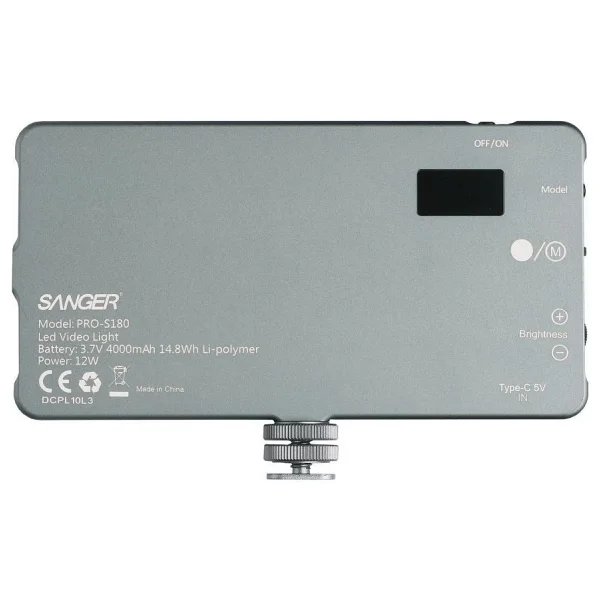 Sanger Pro-S180 V2 Bi-Color LED Video Işığı - Görsel 3