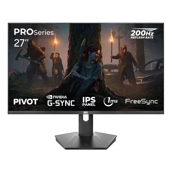 Dragos PROSeries P270FHD200 27" 1 ms Full HD Pivot IPS 200 Hz Oyuncu Monitörü - Görsel 6