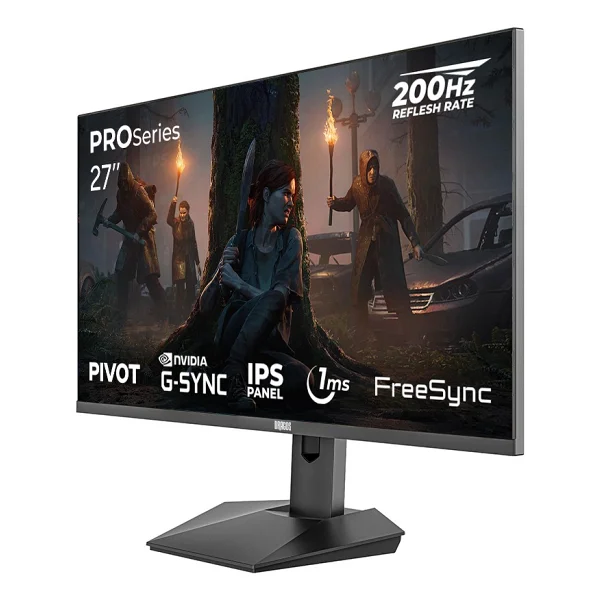 Dragos PROSeries P270FHD200 27" 1 ms Full HD Pivot IPS 200 Hz Oyuncu Monitörü - Görsel 2