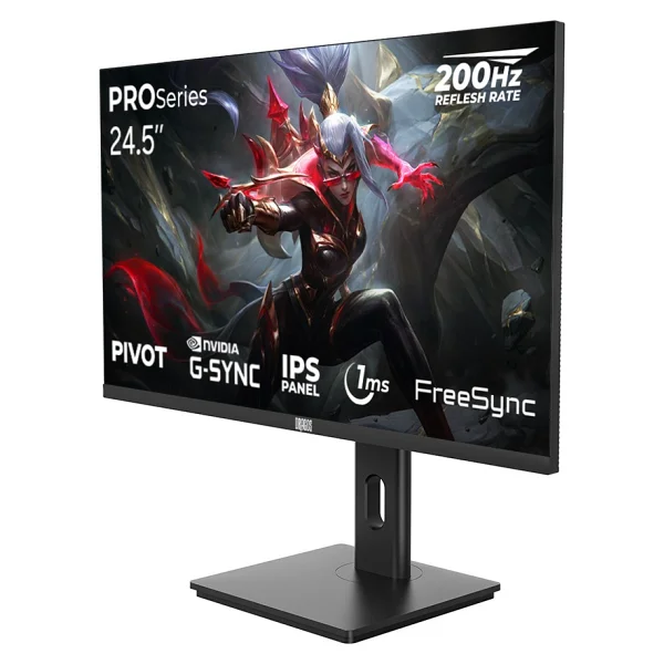 Dragos Proseries P245fhd200 24.5" 1 Ms Full HD Pivot Ips 200 Hz Oyuncu Monitörü - Görsel 3