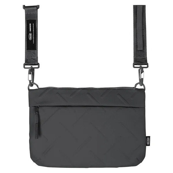 Skinarma Satchel Juno Desenli Naylon Scout Bilek Askı Kayışlı Aksesuar Çantası Haki - Görsel 5