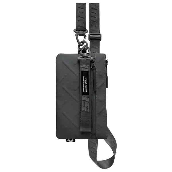 Skinarma Clutch Juno Boyun Askı Kayışlı Çapraz Vücut Çantası Füme - Görsel 4
