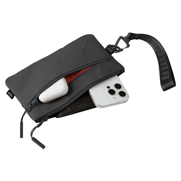 Skinarma Clutch Juno Boyun Askı Kayışlı Çapraz Vücut Çantası Füme - Görsel 5