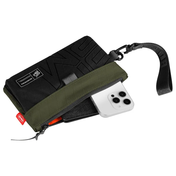 Skinarma Clutch Jager Boyun Askı Kayışlı Çapraz Vücut Çantası Yeşil - Görsel 5