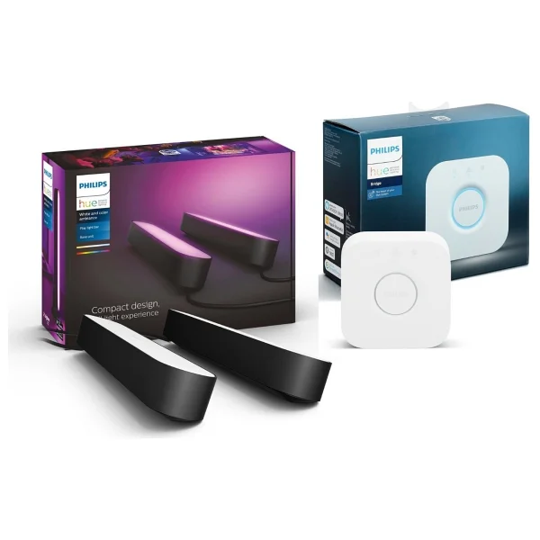 Philips Hue Play İkili Paket + Bridge Başlangıç Seti - Görsel 2