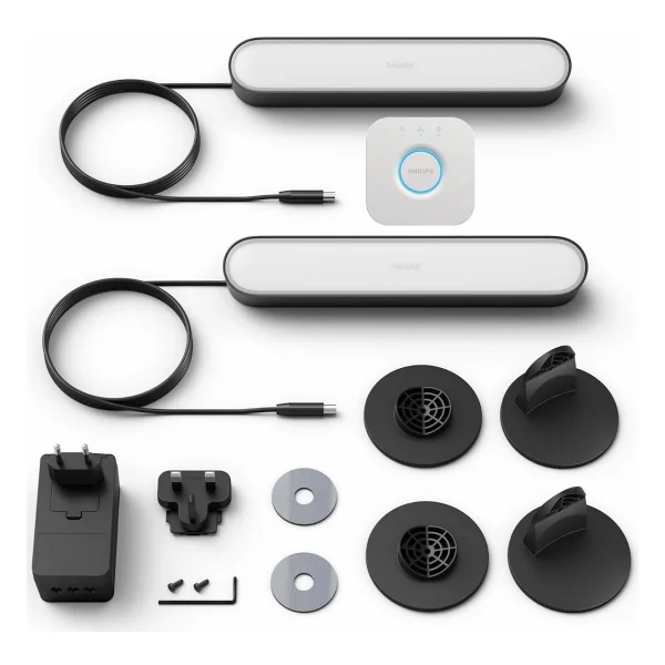 Philips Hue Play İkili Paket + Bridge Başlangıç Seti - Görsel 3