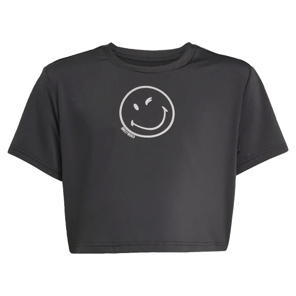 Adidas X Smileyworld Training Jn2165 Kısa Kollu Bisiklet Yaka Çocuk Tişört - Görsel 3