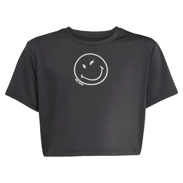 Adidas X Smileyworld Training Jn2165 Kısa Kollu Bisiklet Yaka Çocuk Tişört - Görsel 5