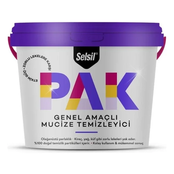 Selsil Pak Genele Amaçlı Mucize Temizleyici Krem 12 Adet X 500 Gr - Görsel 2