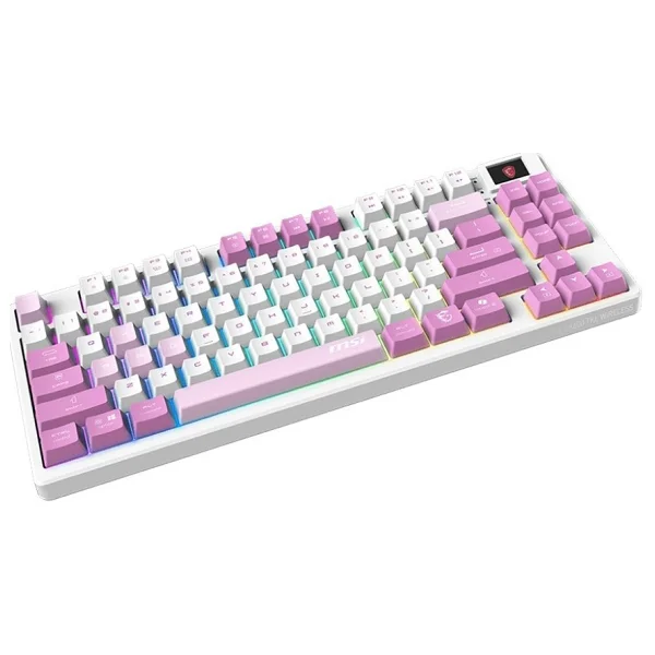 Msı Forge Gk600 RGB Tkl Linear Switch Kablolu/Kablosuz Mekanik Oyuncu Klavyesi - Görsel 8