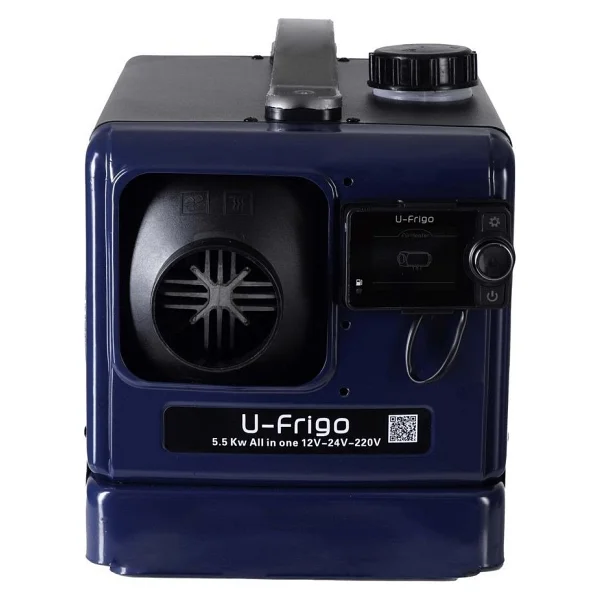 U-Frigo 5.5 Kw Çanta Tipi Webasto Dizel Isıtıcı (12-24-220v) Start-Stop Bluetooth Heavy Duty Serisi - Görsel 4