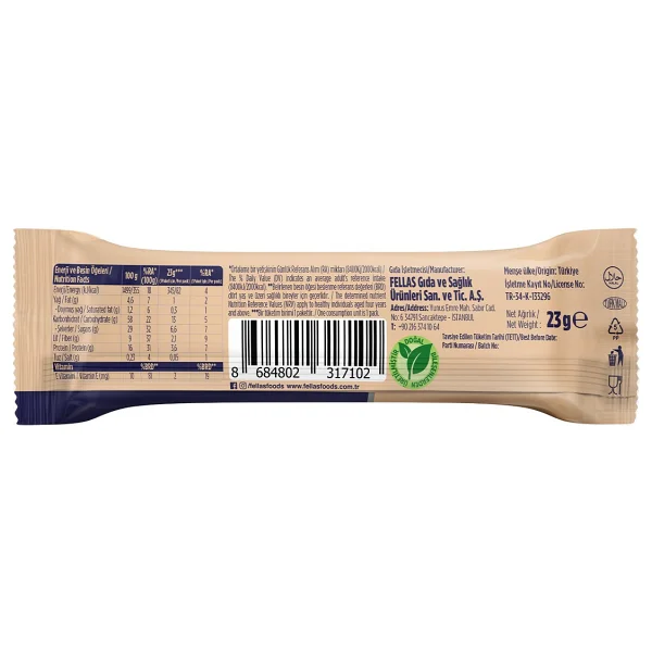 Fellas Kırmızı Meyveli Granola Bar (23 G) X 12 Adet - Görsel 6