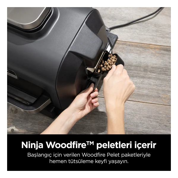 Ninja Woodfire Pro XL Elektrikli Bbq Izgara - Görsel 10