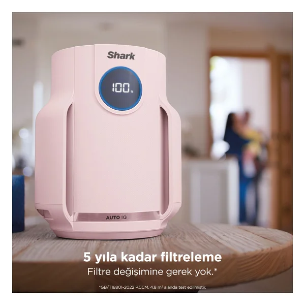 Shark Neverchange5 Compact Pro Pembe Hava Temizleyici - Görsel 8