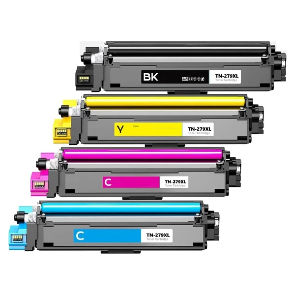 Brother Tn279xl ( Tn-279xl ) 4 Renk Çipli Muadil Toner Brother Mfc-L3720cdw (L3720) Yazıcı Uyumlu - Görsel 7