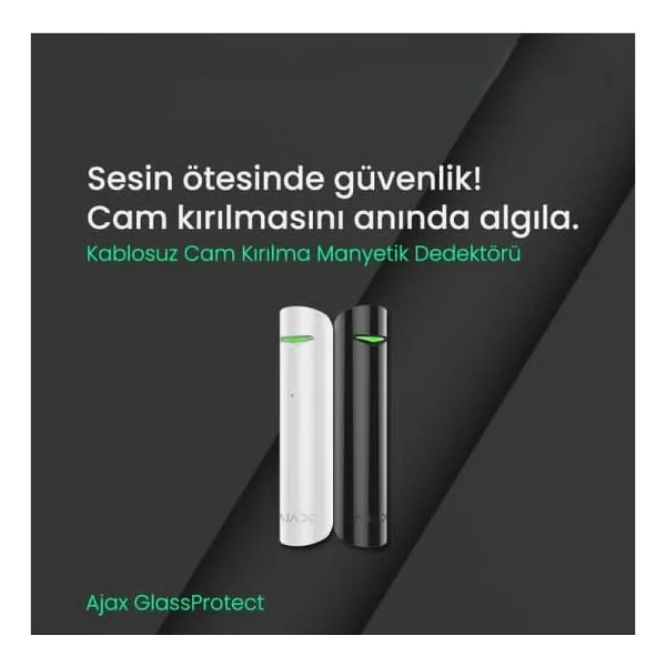 Ajax Glassprotect Kablosuz Cam Kırılma Dedektörü - Görsel 7