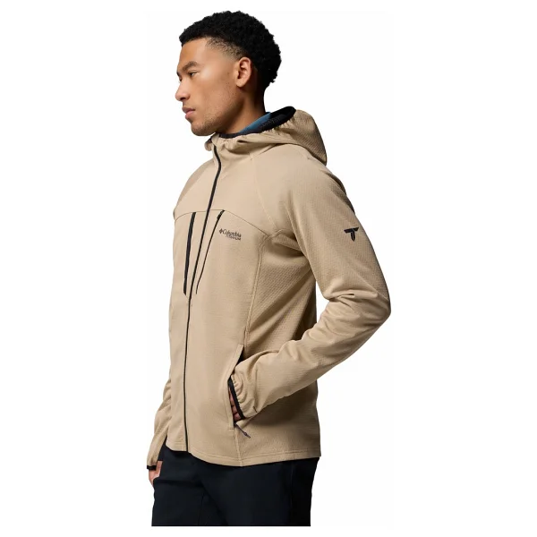 Columbia Arctic Crest Bonded Ao9236 Kapüşonlu Tam Fermuarlı Erkek Sweatshirt - Görsel 3