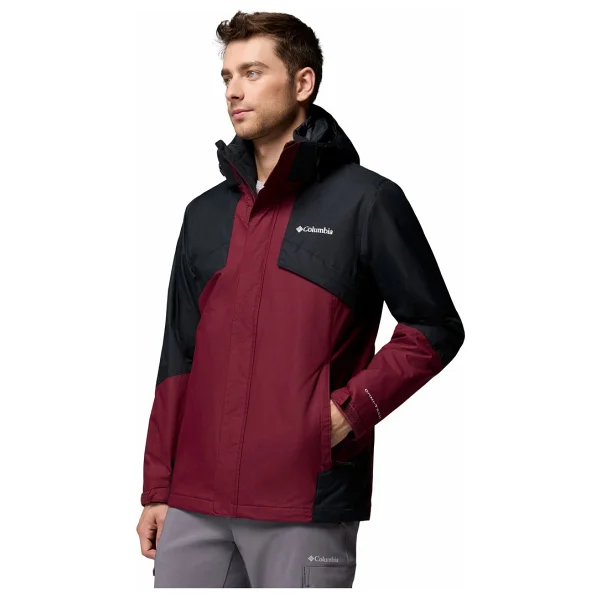 Columbia Bugaboo Iıı Fleece Interchange 3ın1 Wm8497-624 Kapüşonlu Bordo Erkek Mont - Görsel 3