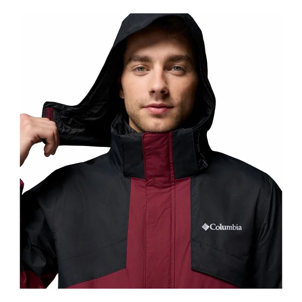Columbia Bugaboo Iıı Fleece Interchange 3ın1 Wm8497-624 Kapüşonlu Bordo Erkek Mont - Görsel 10