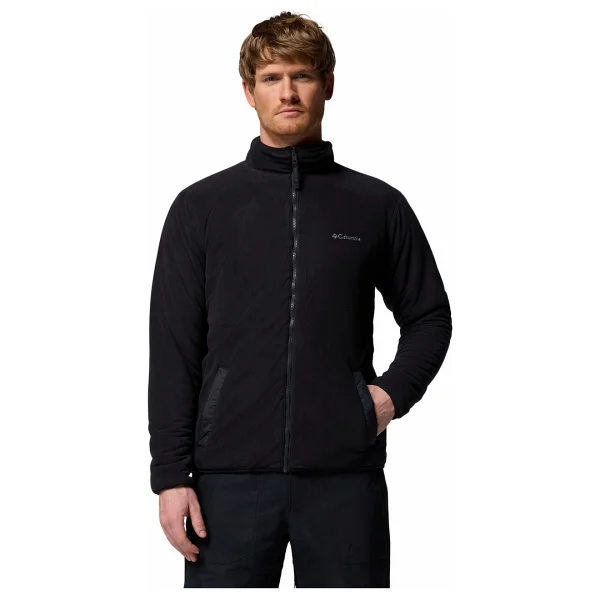 Columbia Winter Pass Reversible Fleece Am5170-010 Çift Taraflı Siyah Erkek Polar Mont - Görsel 4